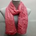 Cotton Half Net Stole- Rose Pink
